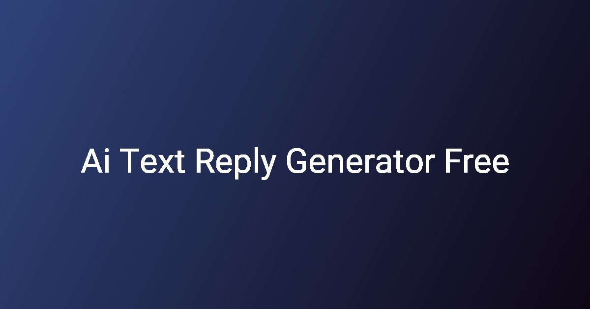 AI Reply Generator Streamlines Your Online Customer Conversations
